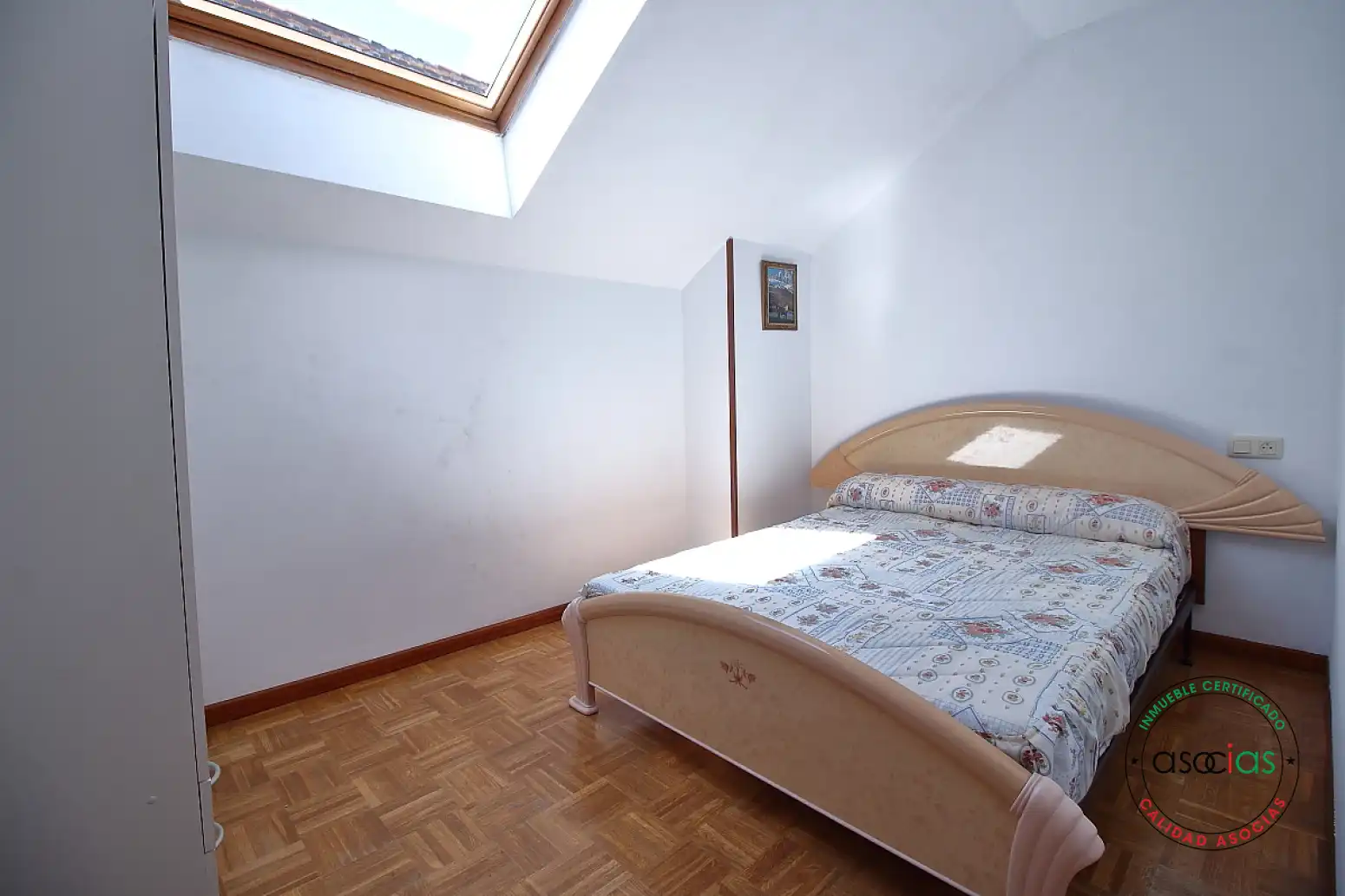 Bedroom of Flat for sale in Gijón   with Heating, Parquet flooring and Storage room