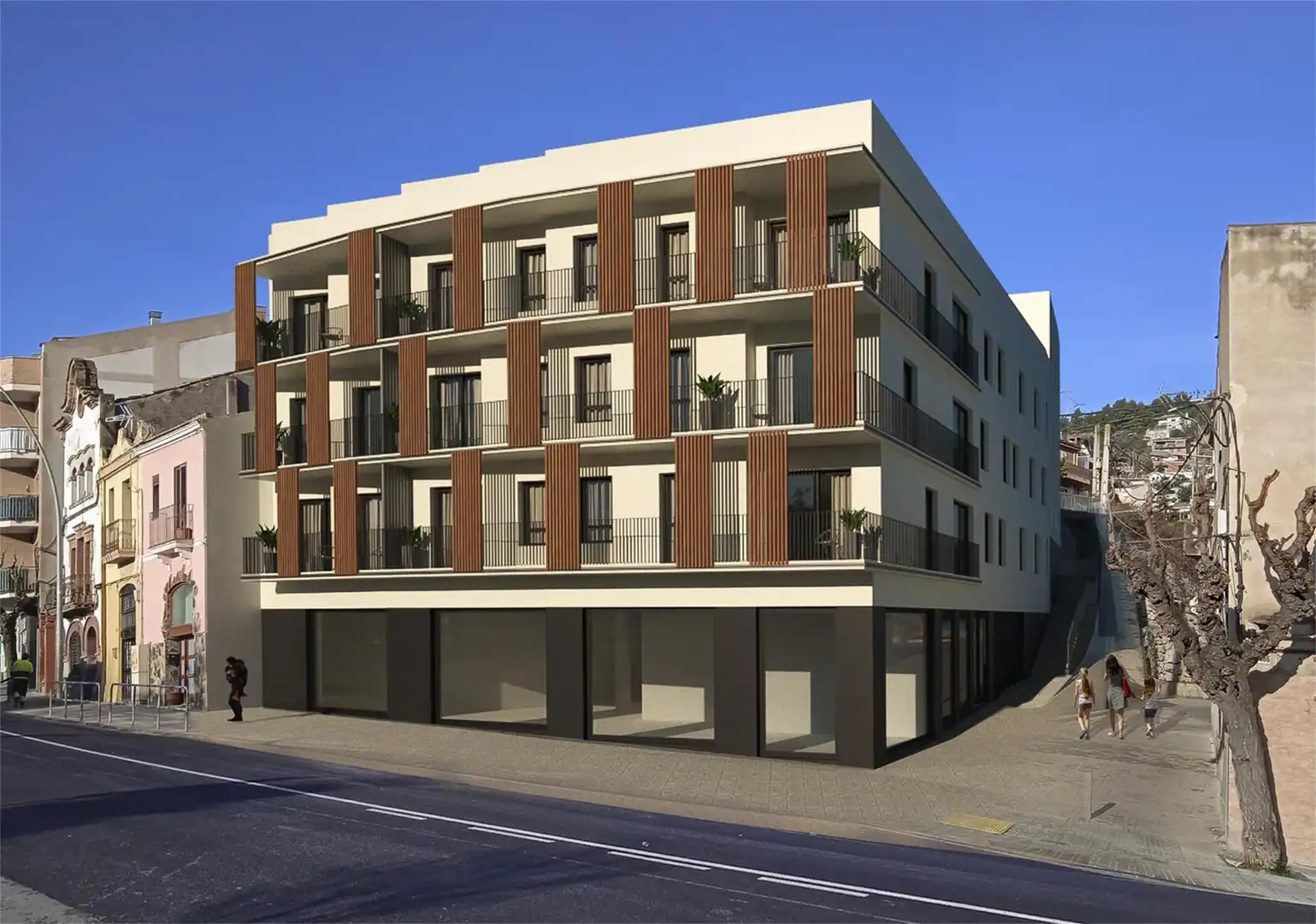 Piso de obra nueva con terraza en venta en Carrer Major 490