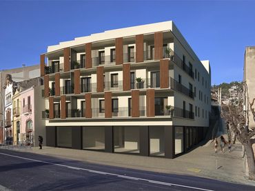 Neubau-Wohnung mit Balkon zum Verkauf in Carrer Major 490