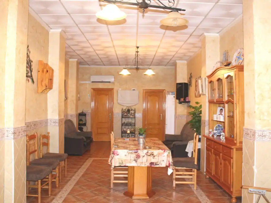 Dining room of Houses for sale in Algorfa  with Air Conditioner, Heating and Terrace