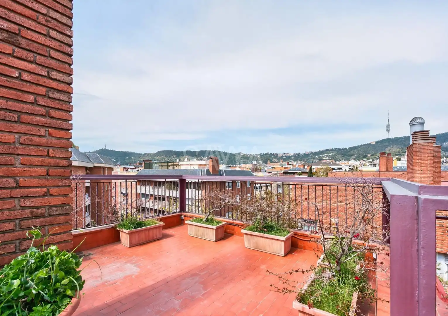 Terrace of Attic for sale in Barcelona  with Terrace, Storage room and Swimming Pool