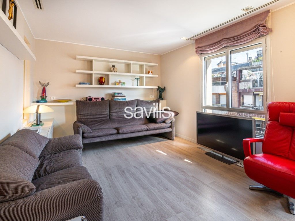 Sala d'estar de Apartament en venda en  Barcelona Capital