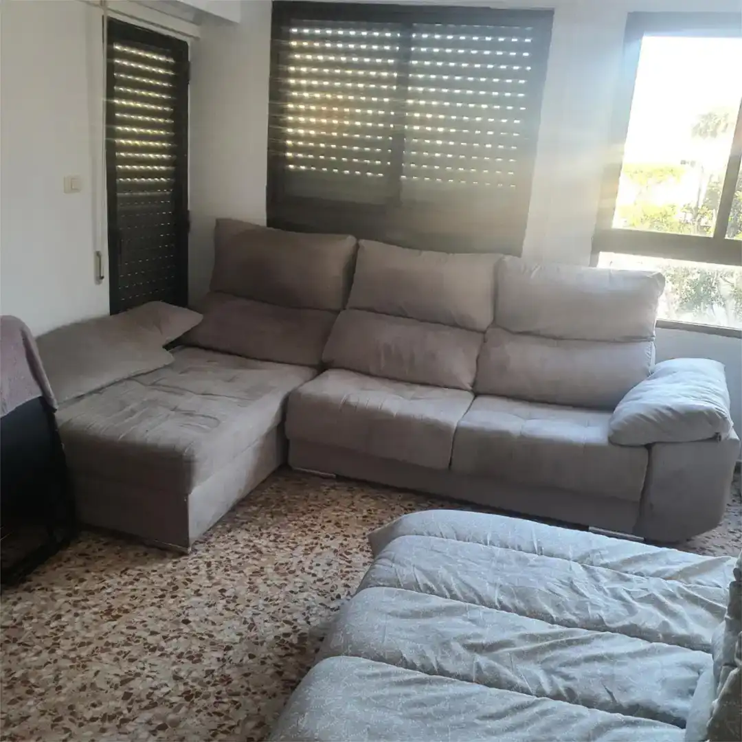 Sala d'estar de Pis en venda en Alzira amb Aire condicionat, Moblat i Forn