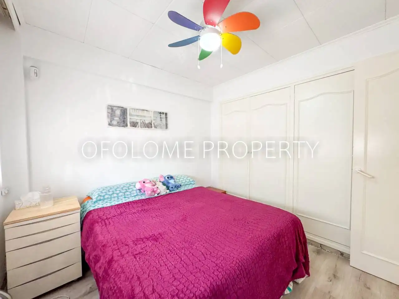 Schlafzimmer von Wohnung zum Verkauf in Salou mit Parkett, Balkon und Alarm