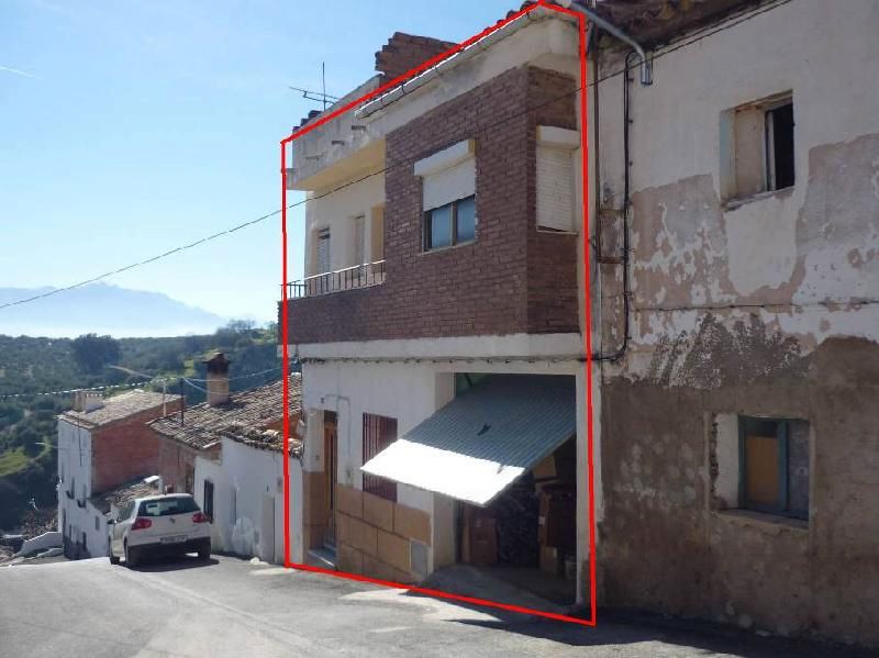 Vista exterior de Casa o xalet en venda en Chilluévar amb Terrassa