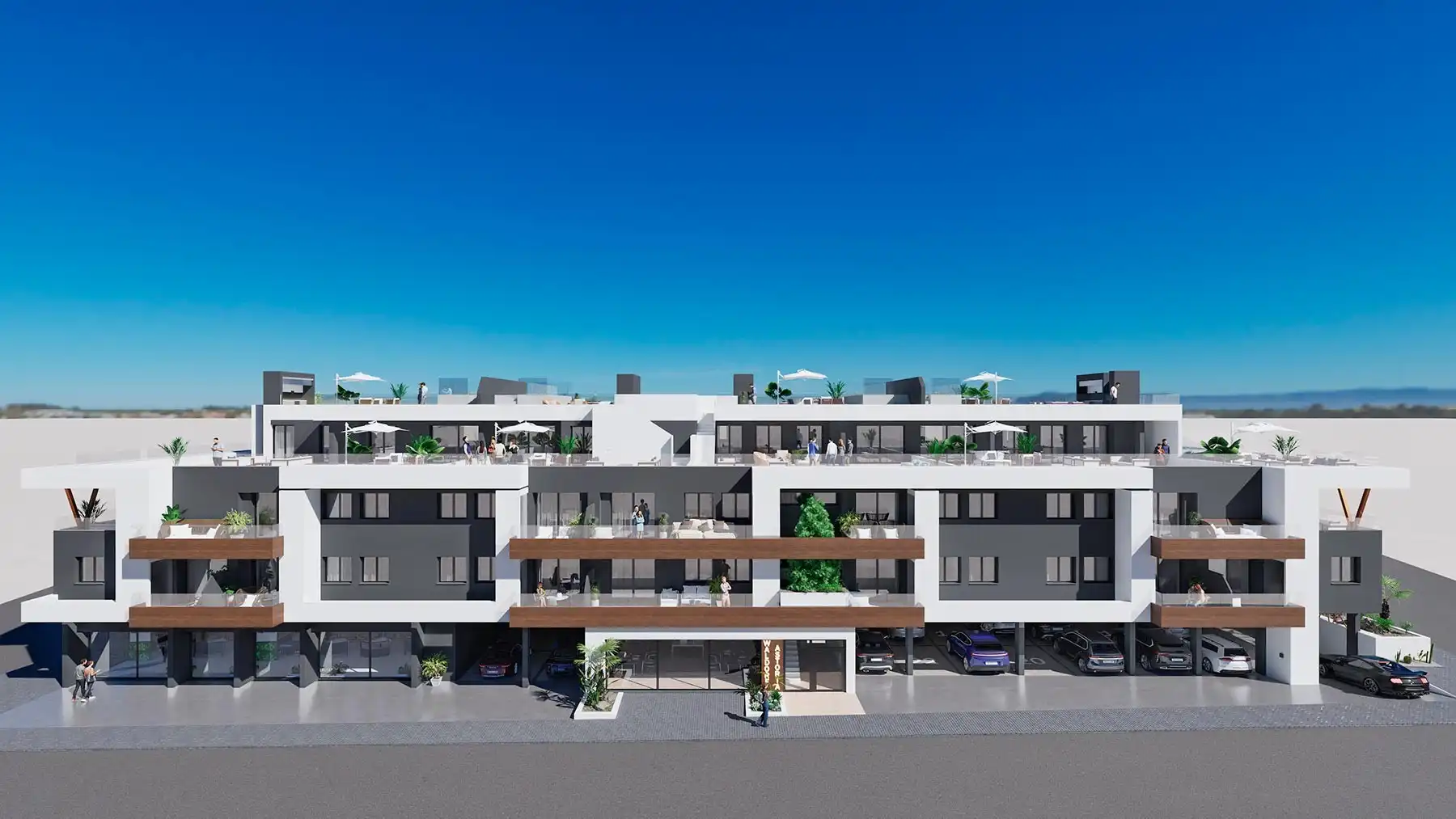 Penthouse with pool for sale in Benijófar