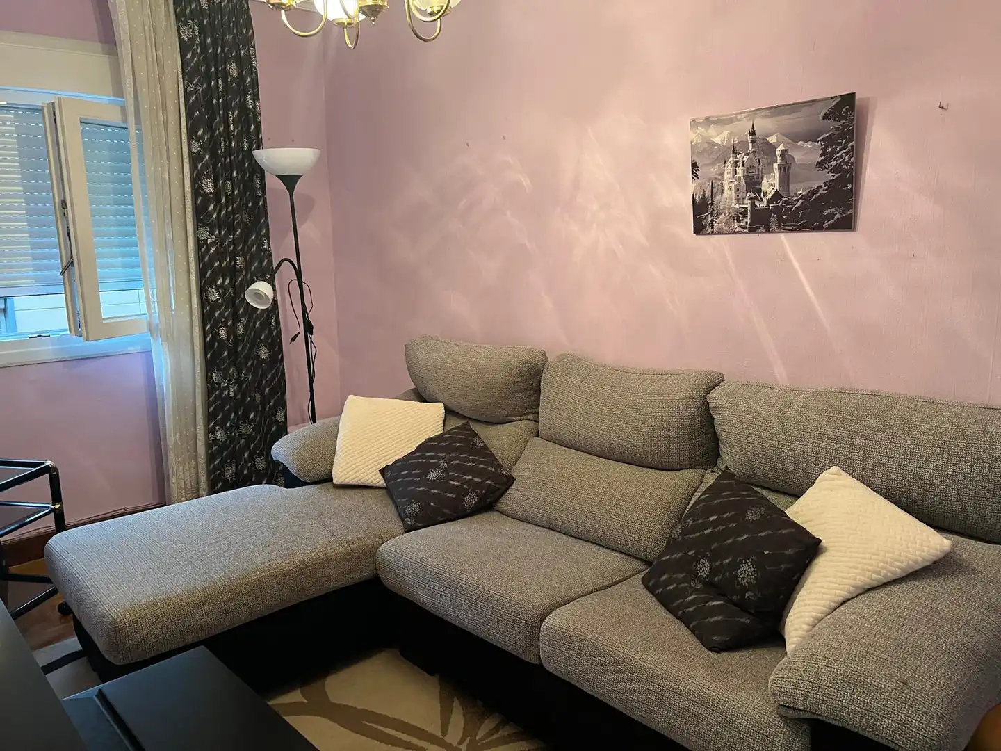 Sala de estar de Piso en venta en Ibaiondo