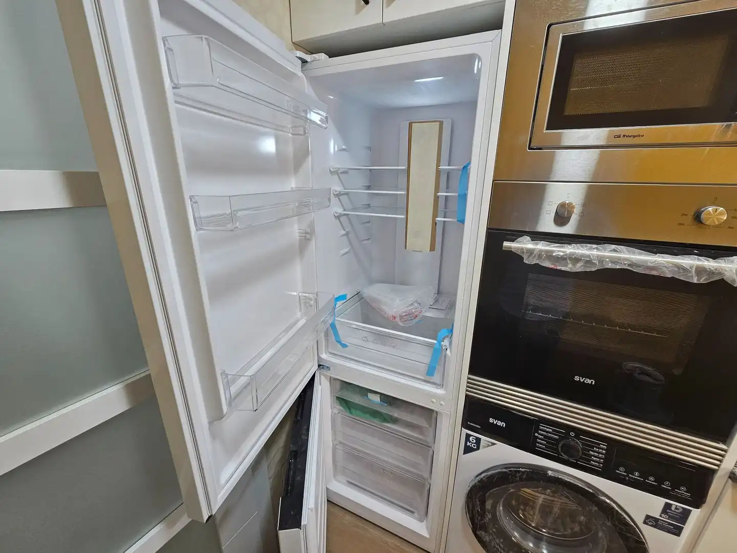 Cocina de Piso de alquiler en Madrid con Aire acondicionado y Calefacción
