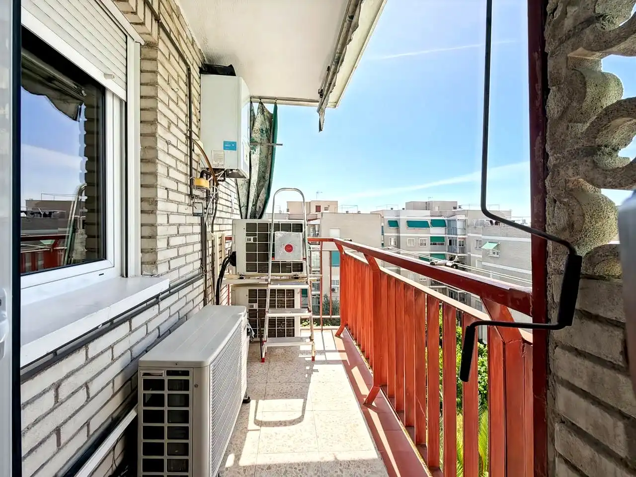 Terrasse von Wohnung zum Verkauf in San Sebastián de los Reyes mit Klimaanlage, Heizung und Terrasse