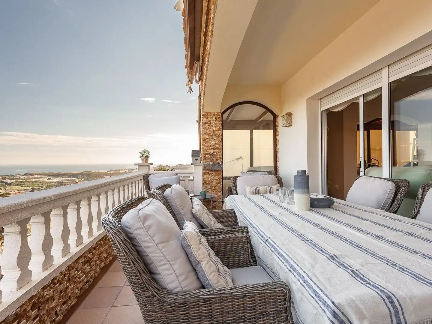 Terraza de Casa o chalet en venta en Santa Susanna con Aire acondicionado, Jardín privado y Terraza