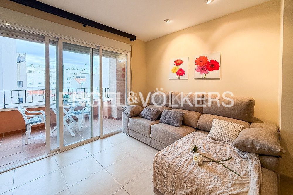 Terrassa de Apartament de lloguer en Sagunto / Sagunt amb Aire condicionat, Calefacció i Terrassa