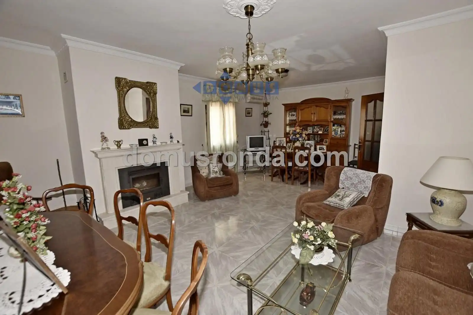 Living room of Houses for sale in Benaoján  with Air Conditioner, Heating and Terrace