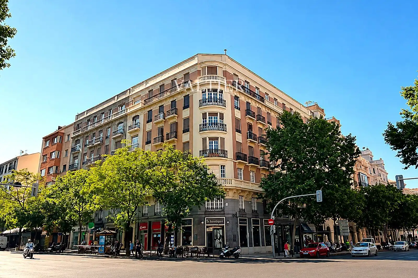 Exterior view of Flat for rent in Madrid  with Furnished