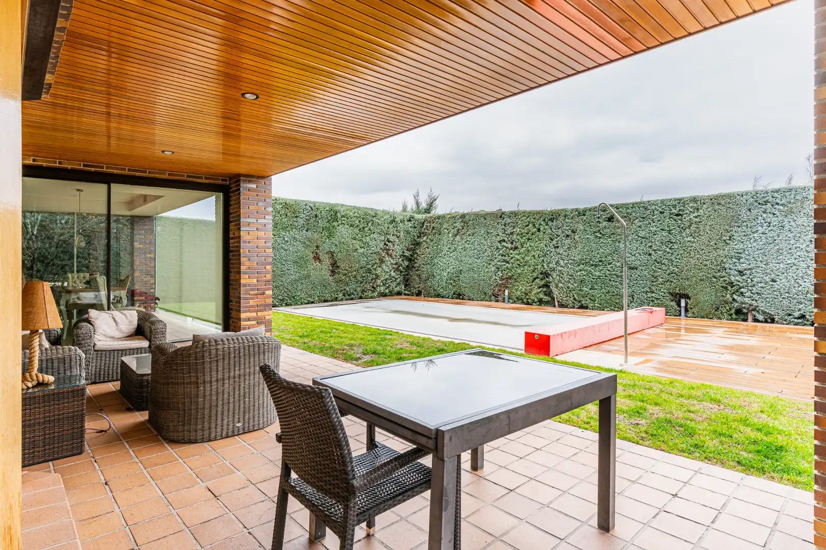 Terraza de Casa o chalet en venta en Las Rozas de Madrid con Aire acondicionado, Calefacción y Jardín privado