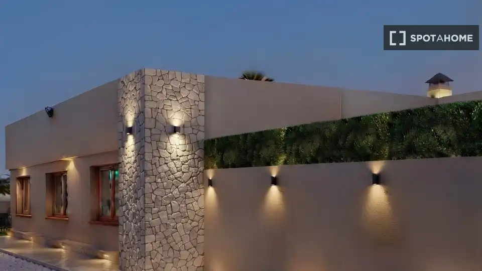 Terraza de Apartamento para compartir en Elche / Elx con Aire acondicionado, Terraza y Amueblado