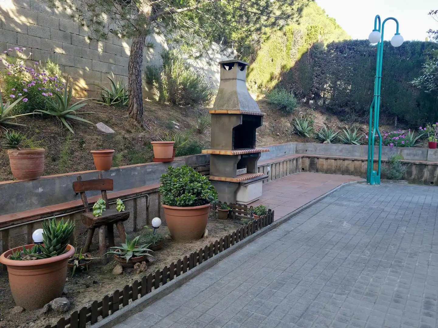 Terrasse von Wohnung zum Verkauf in Martorelles mit Privatgarten, Parkett und Terrasse