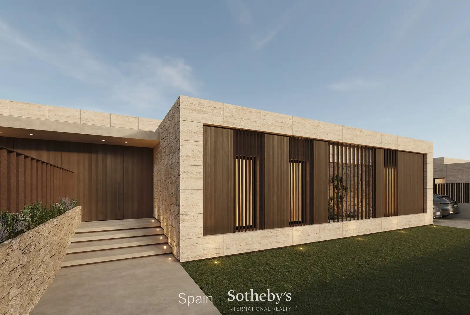 Exterior view of Detached homes for sale in El Campello  with Air Conditioner, Heating and Private garden