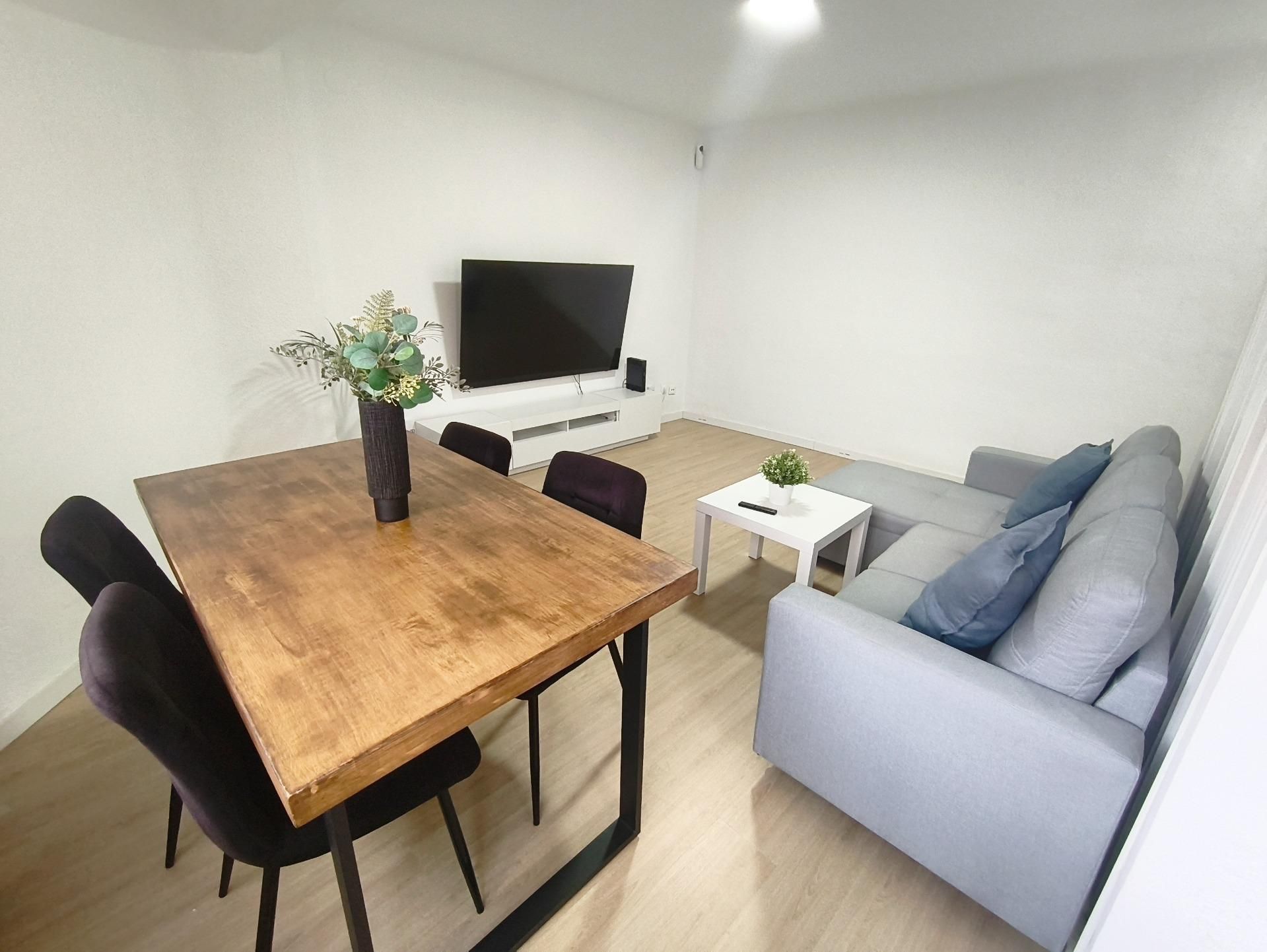 Sala d'estar de Pis en venda en L'Hospitalet de Llobregat