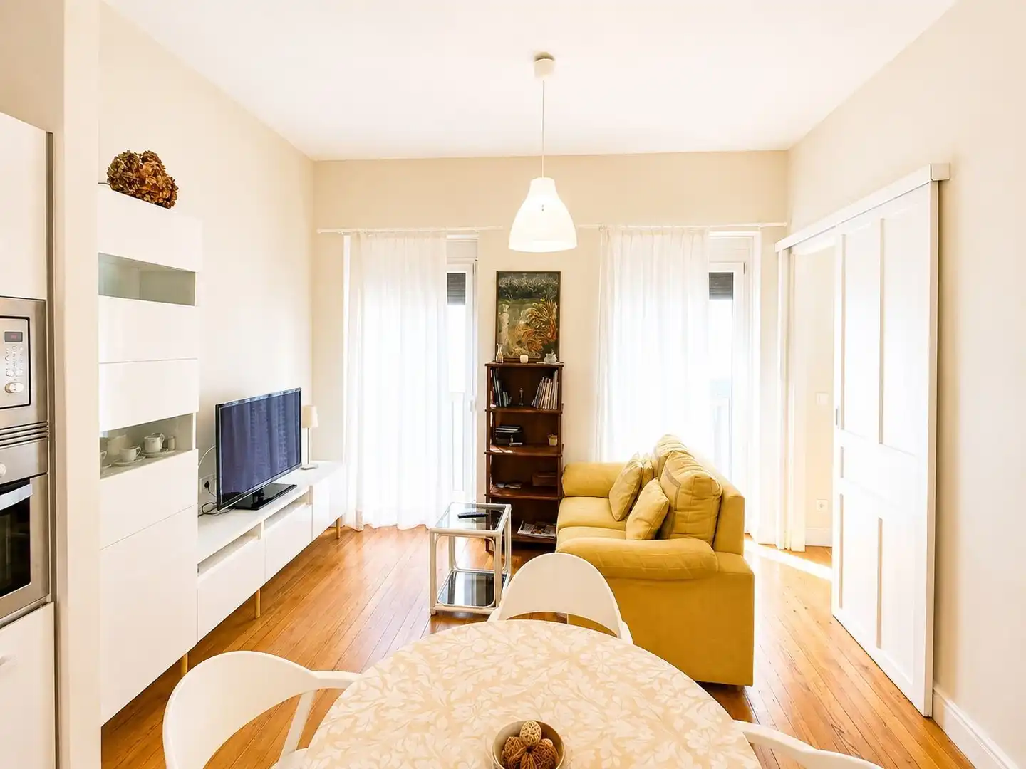 Sala de estar de Piso en venta en Donostia - San Sebastián  con Terraza