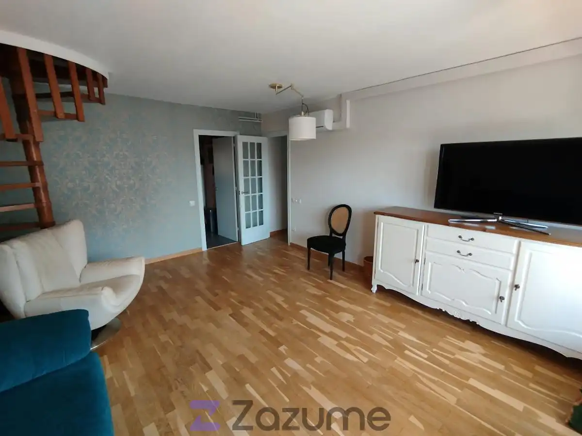 Sala de estar de Piso de alquiler en Terrassa con Aire acondicionado, Calefacción y Amueblado