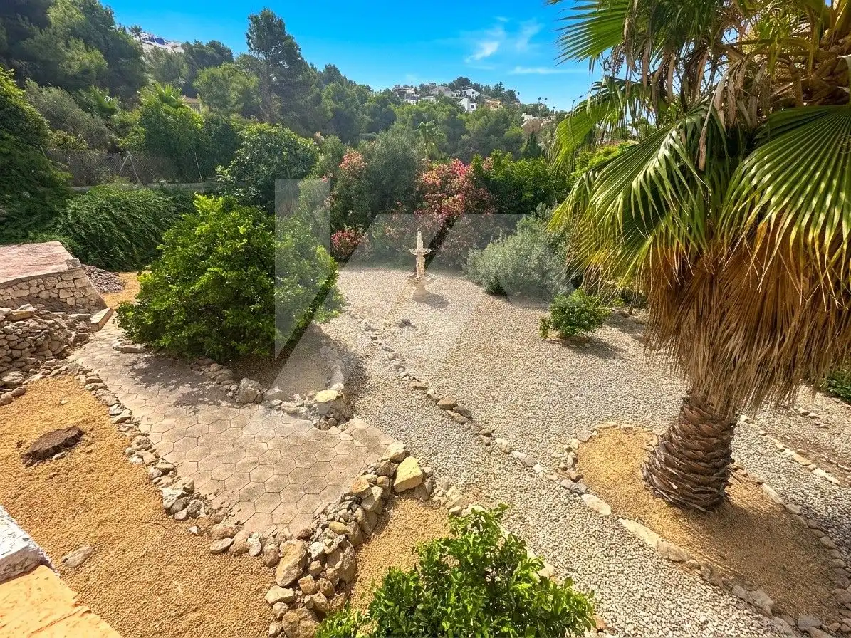 Jardín de Casa o chalet en venta en Moraira con Calefacción, Jardín privado y Terraza