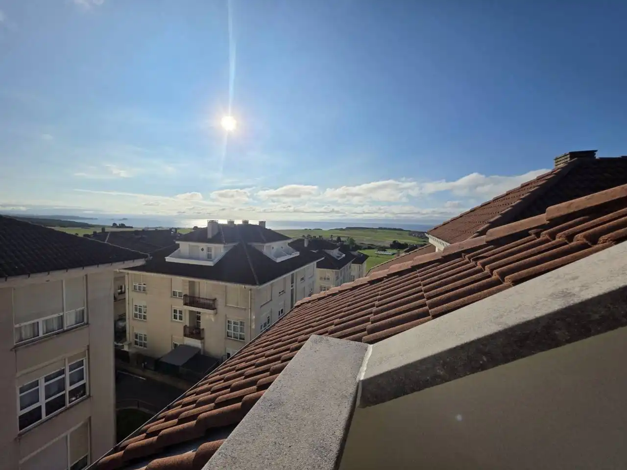 Vista exterior de Piso en venta en Piélagos con Calefacción, Terraza y Amueblado
