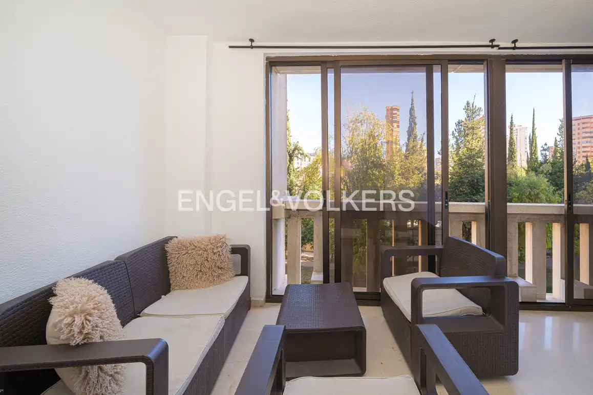 Terrassa de Apartament en venda en Benidorm amb Aire condicionat i Piscina comunitària
