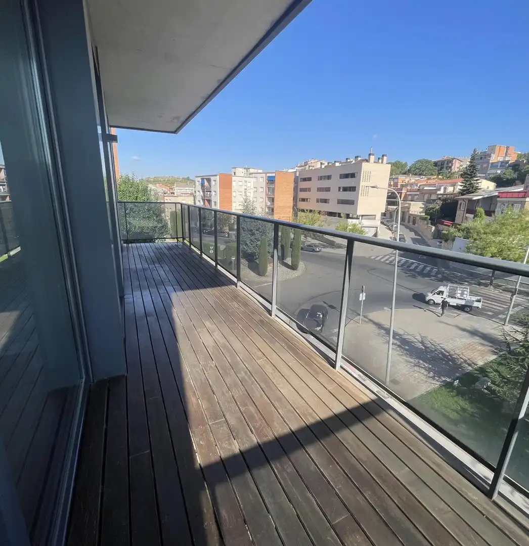 Terraza de Piso en venta en Igualada con Calefacción y Jardín privado