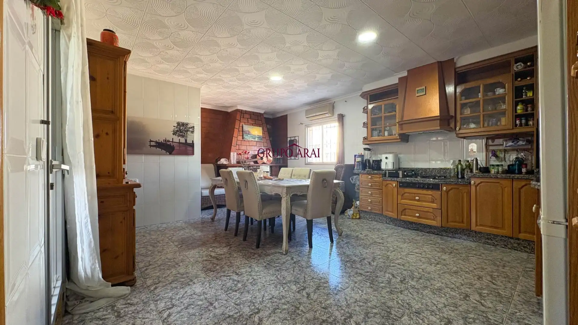 Cuina de Casa o xalet en venda en Alicante / Alacant amb Aire condicionat