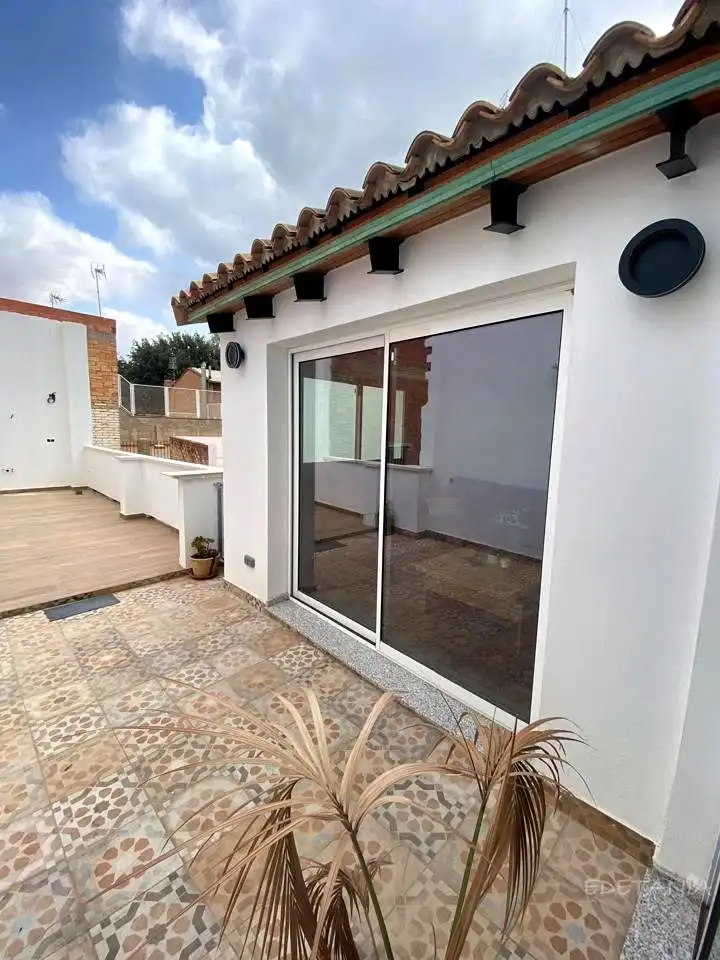 Terrasse von Wohnung zur Miete in Moncada mit Terrasse und Möbliert