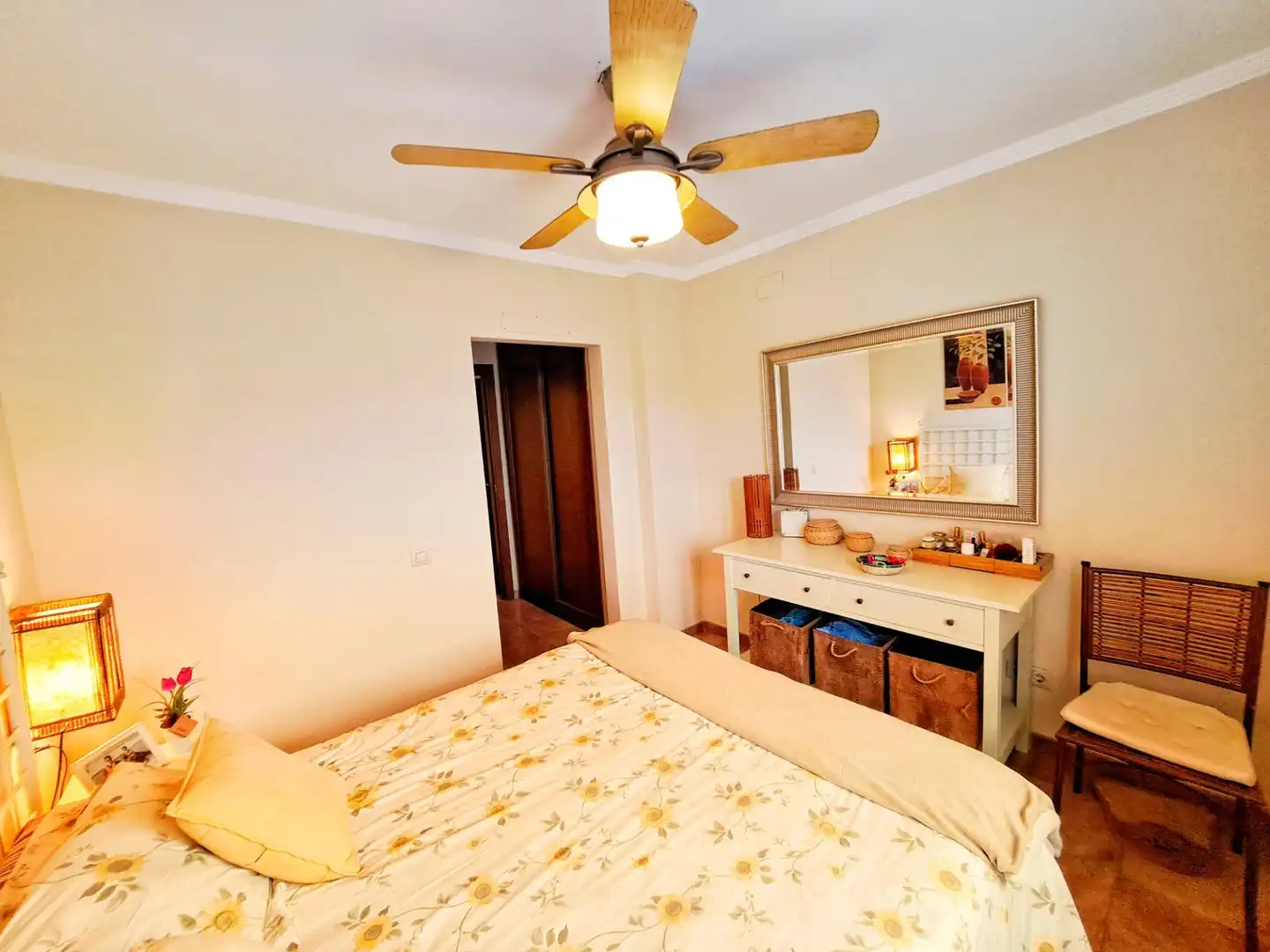 Schlafzimmer von Wohnungen zum Verkauf in Ayamonte mit Privatgarten, Terrasse und Möbliert