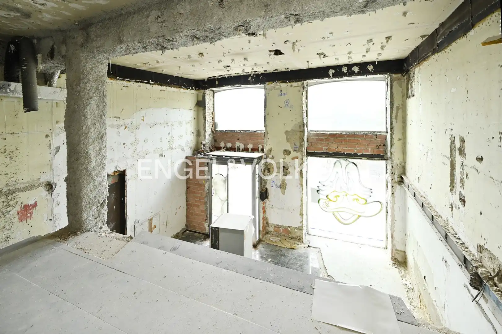Cuina de Loft de lloguer en Santander amb Calefacció