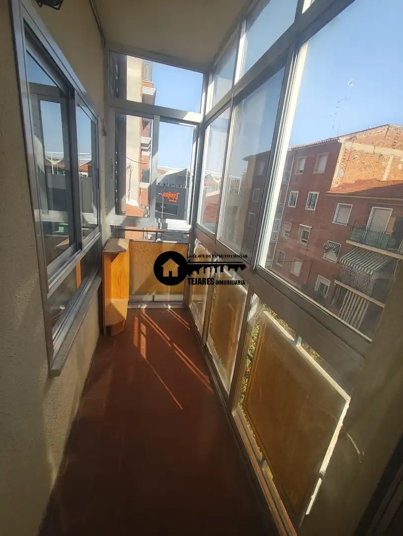 Balcony of Flat for rent in Albacete  with Heating, Parquet flooring and Balcony