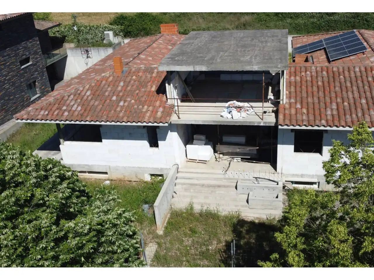 Vista exterior de Casa o xalet en venda en Sant Jaume de Llierca amb Aire condicionat, Calefacció i Jardí privat