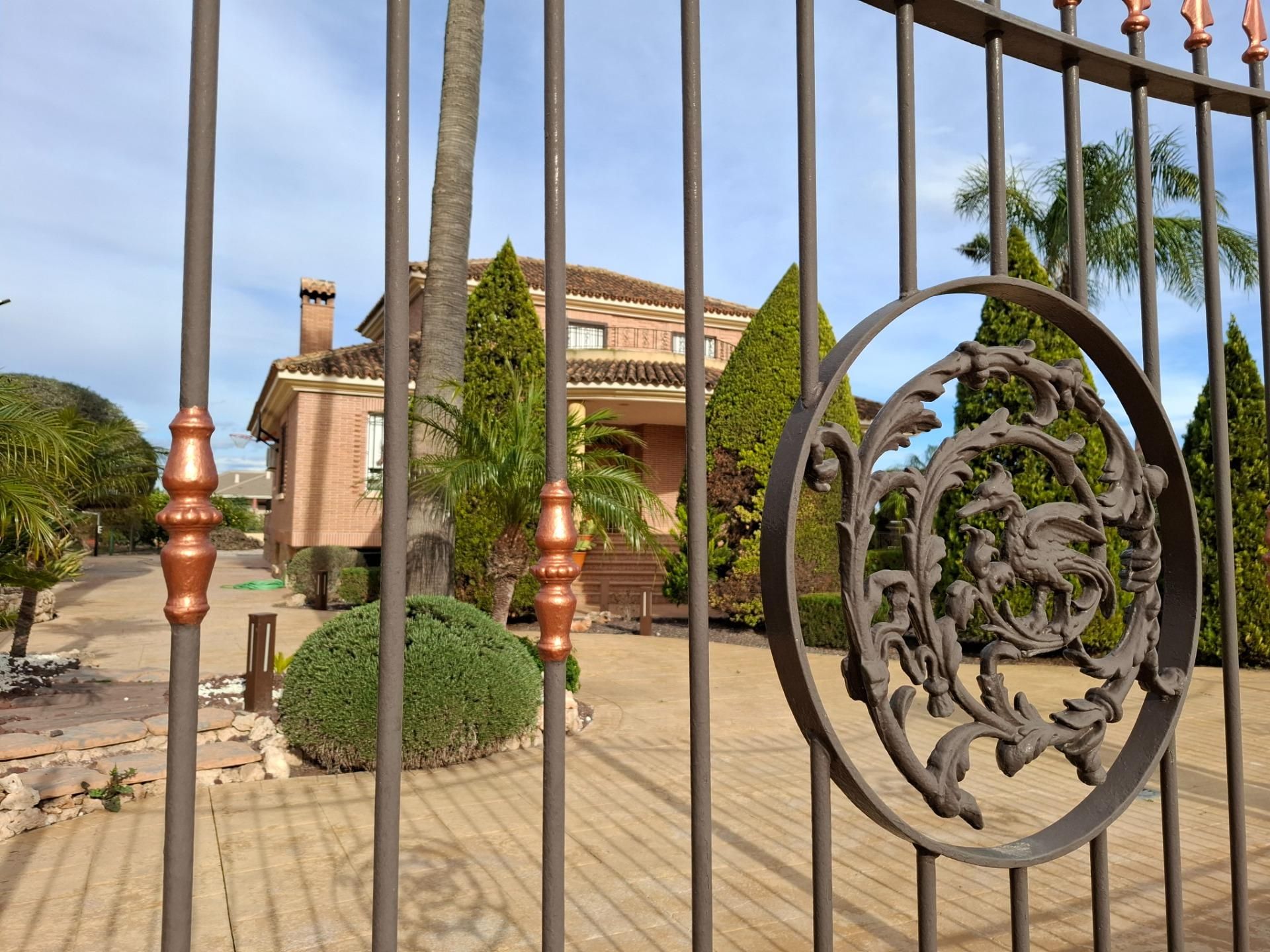 Vista exterior de Casa o xalet en venda en  Murcia Capital amb Aire condicionat, Calefacció i Jardí privat