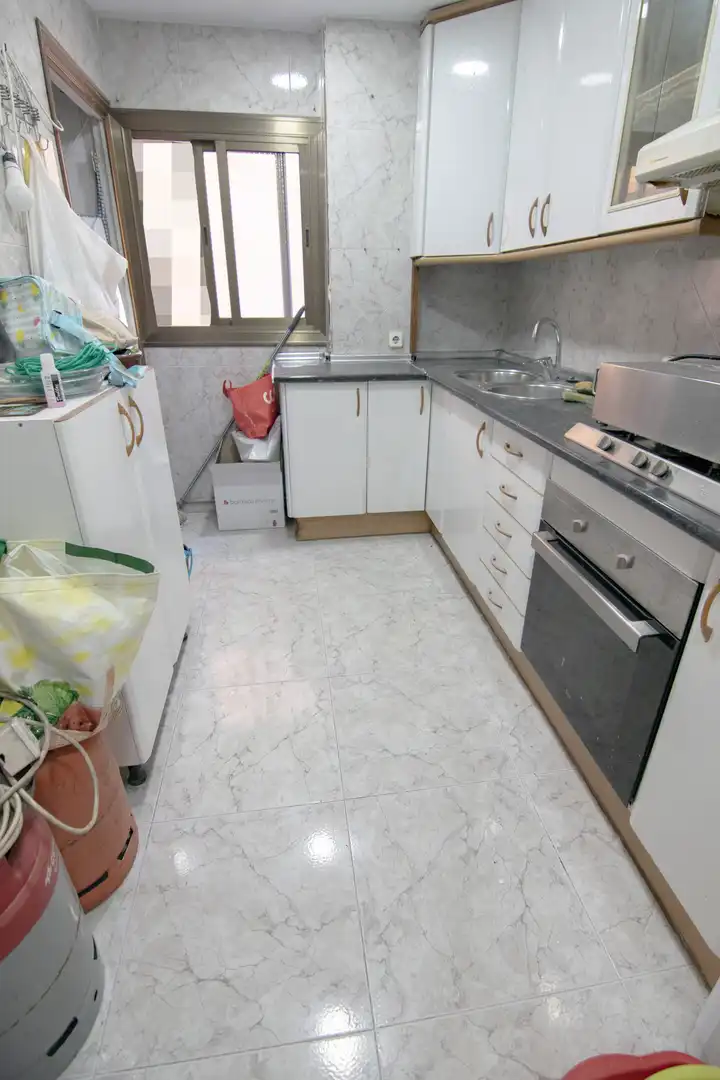 Cocina de Casa o chalet en venta en Barcelona con Aire acondicionado y Terraza
