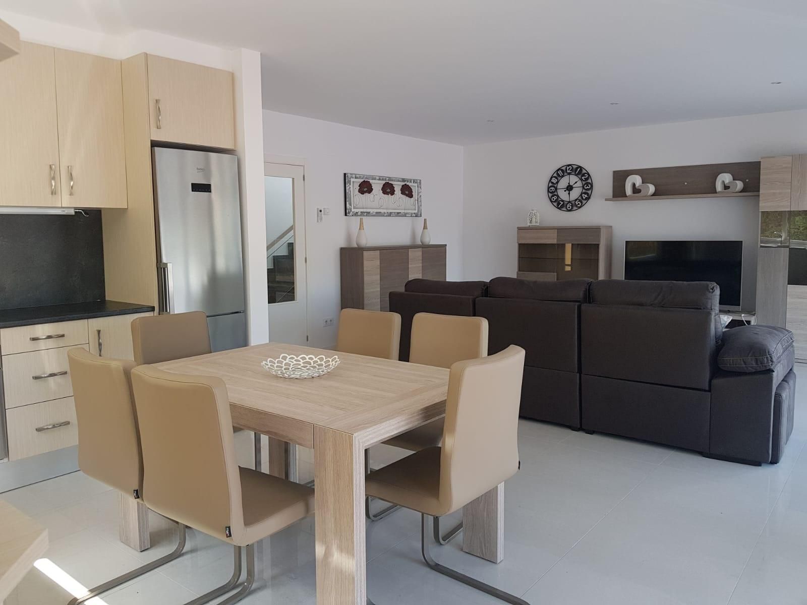 Comedor de Casa o chalet en venta en Roses con Jardín privado, Terraza y Piscina