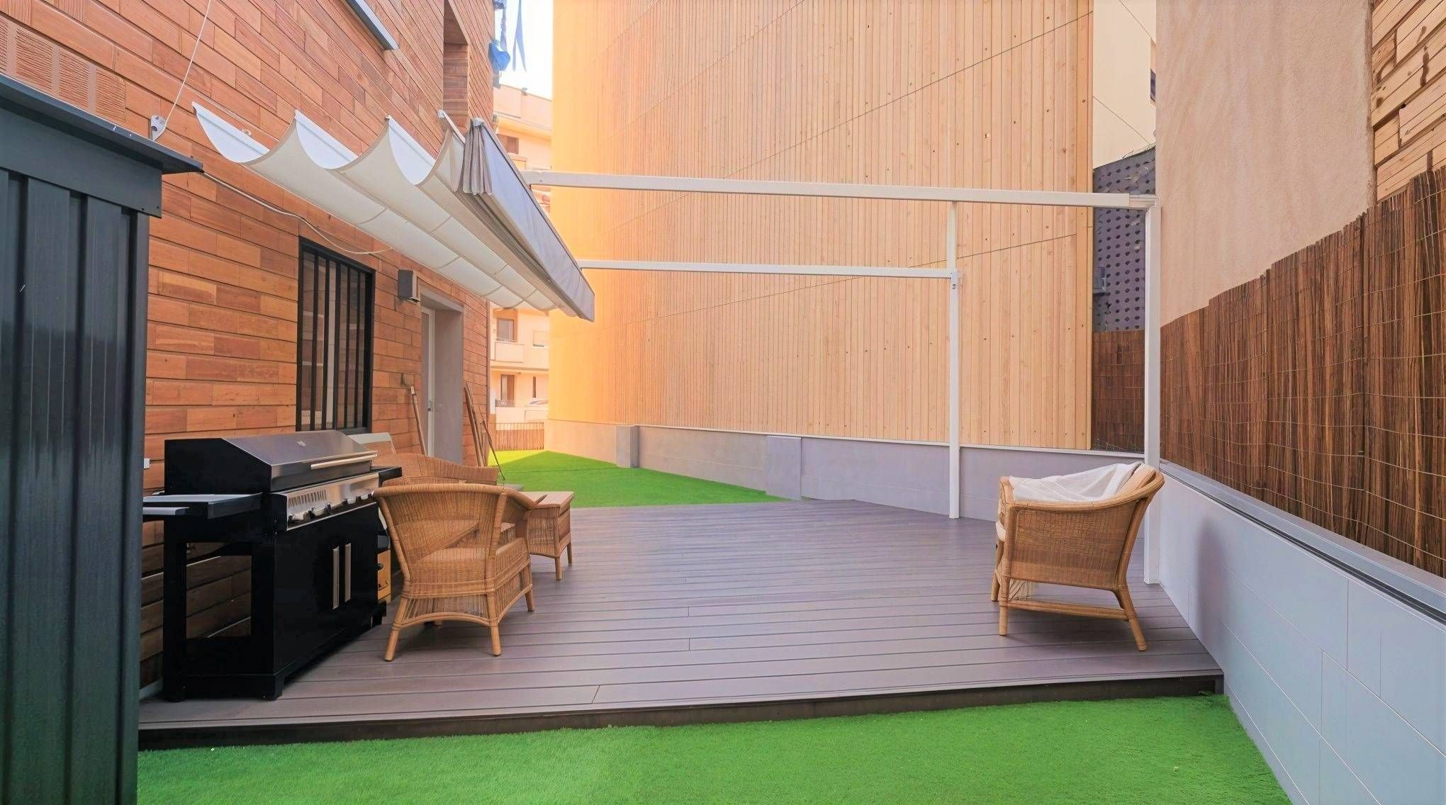 Terrace of Flat for sale in Reus  with Air Conditioner, Heating and Parquet flooring