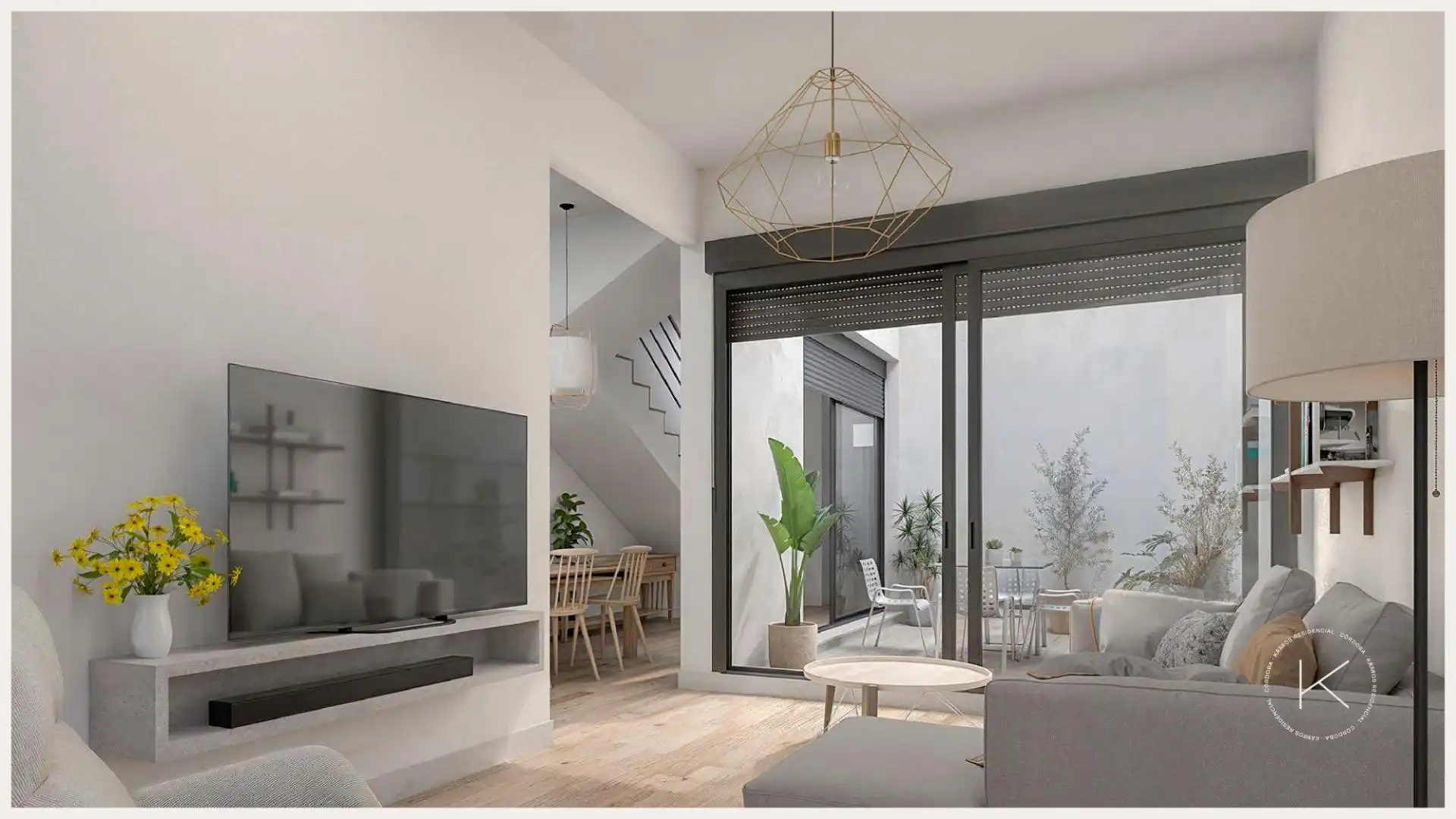 Living room of Detached homes for sale in Córdoba  with Terrace and Swimming Pool