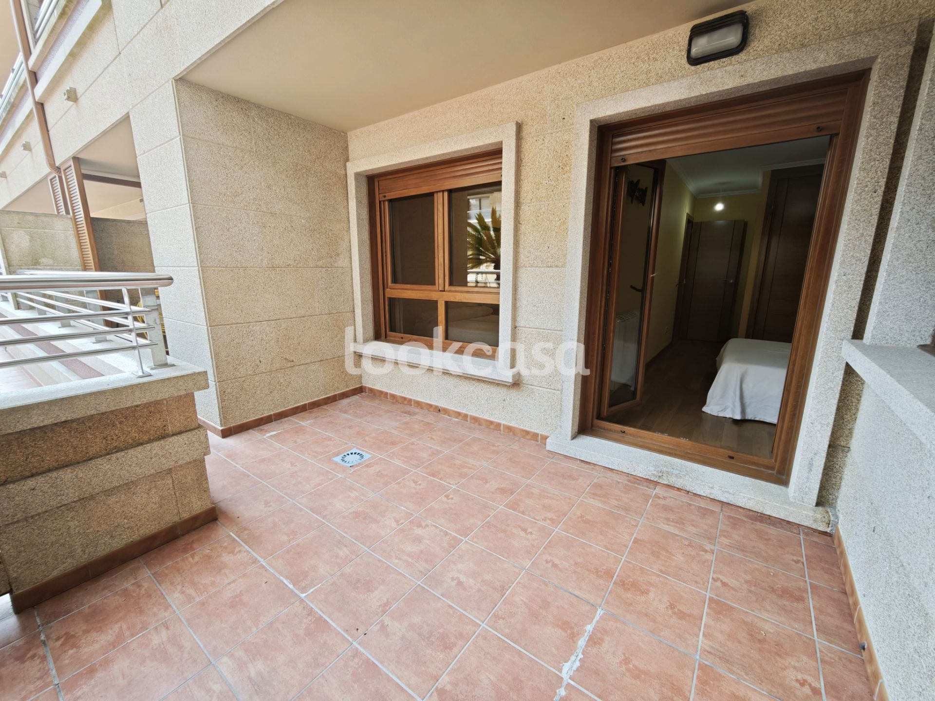 Bedroom of Planta baja for sale in Sanxenxo  with Heating, Parquet flooring and Terrace