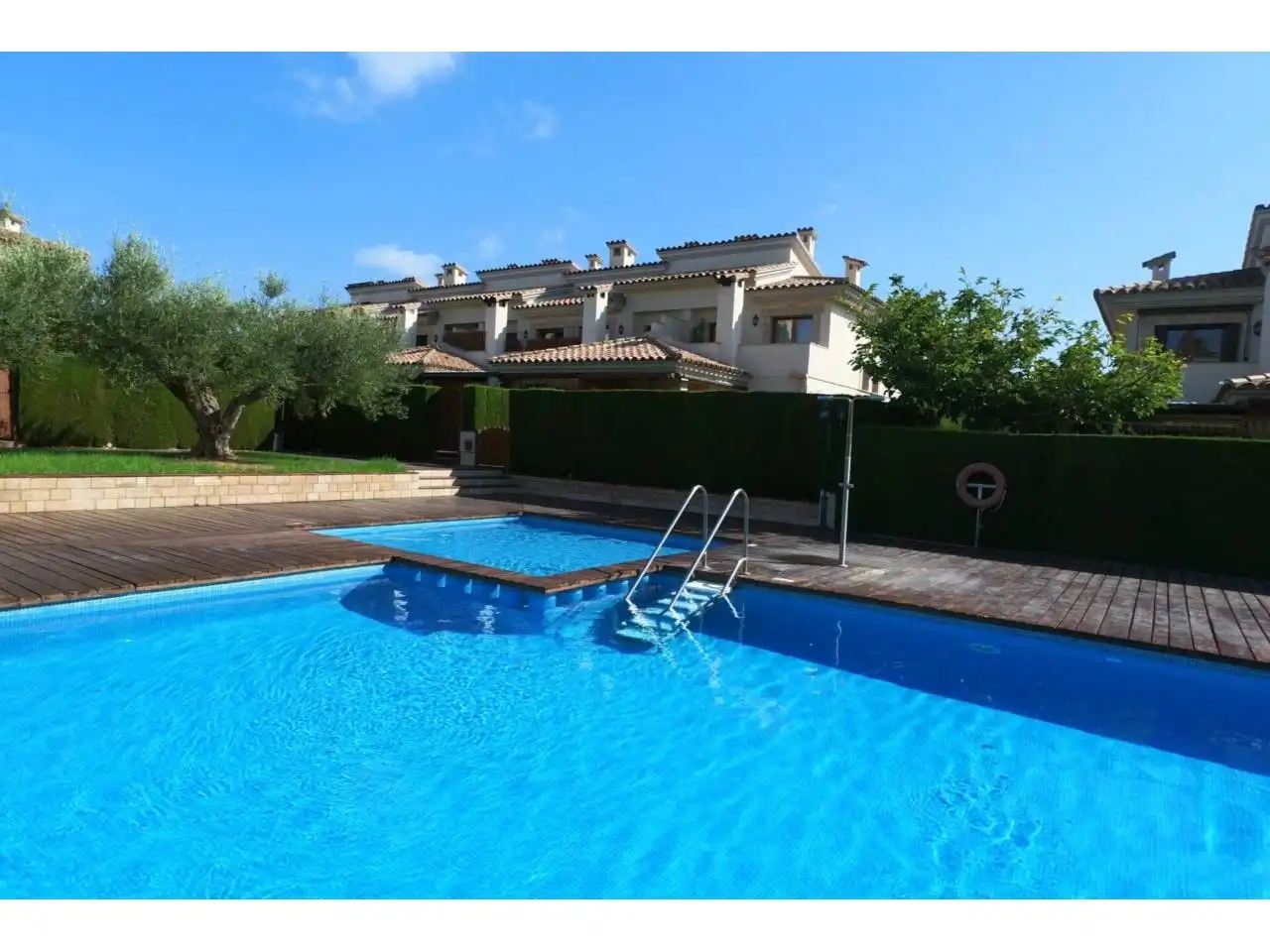Swimming pool of Detached homes for rent in Mont-roig del Camp  with Air Conditioner, Terrace and Furnished