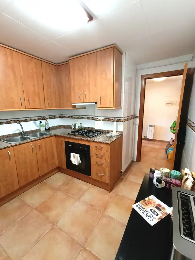 Cuina de Pis de lloguer en Palafrugell amb Calefacció, Moblat i Forn