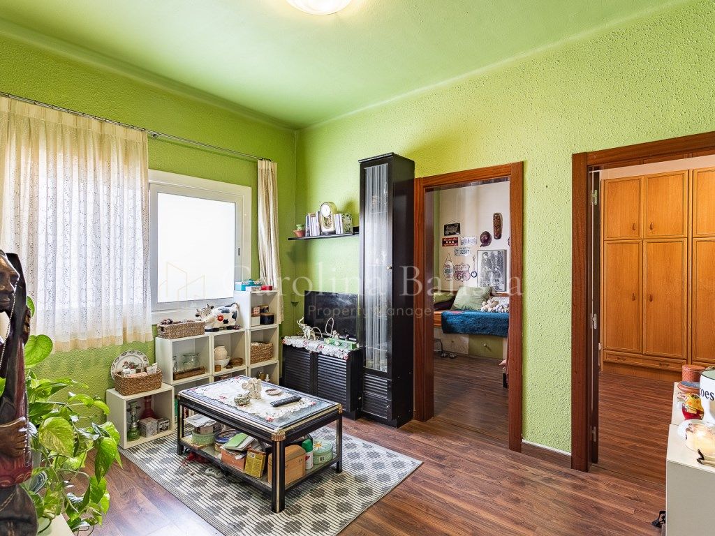 Sala d'estar de Pis en venda en  Barcelona Capital