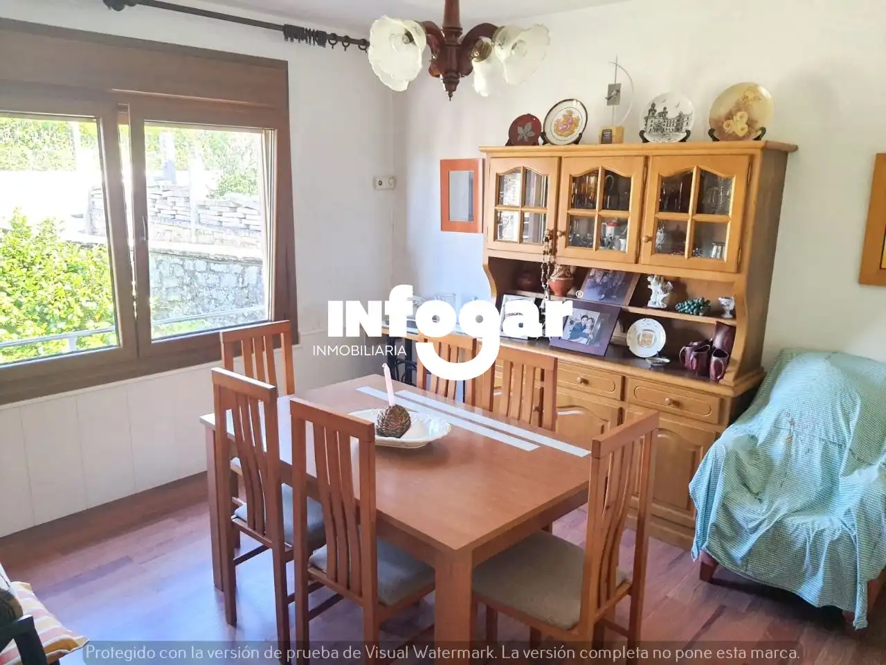 Comedor de Casa o chalet de alquiler en O Rosal   con Calefacción, Jardín privado y Terraza