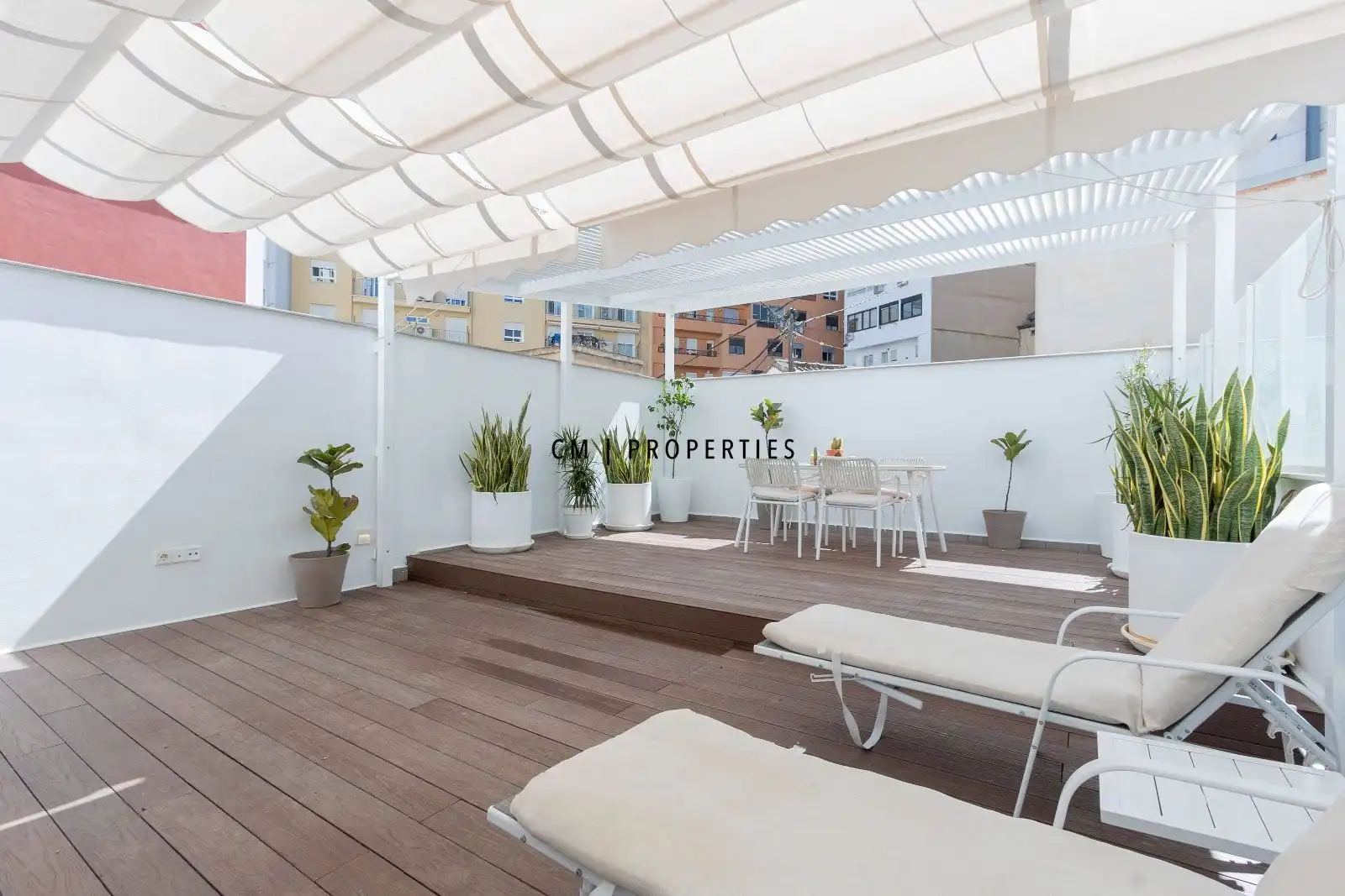 Terrassa de Pis de lloguer en Valencia amb Aire condicionat, Parquet i Terrassa