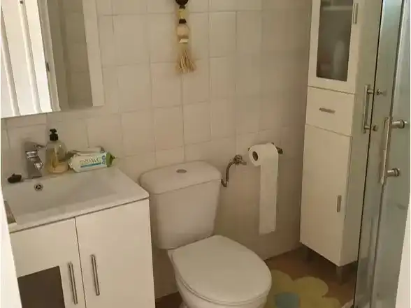 Bany de Casa adosada en venda en Mijas amb Aire condicionat, Piscina i Balcó
