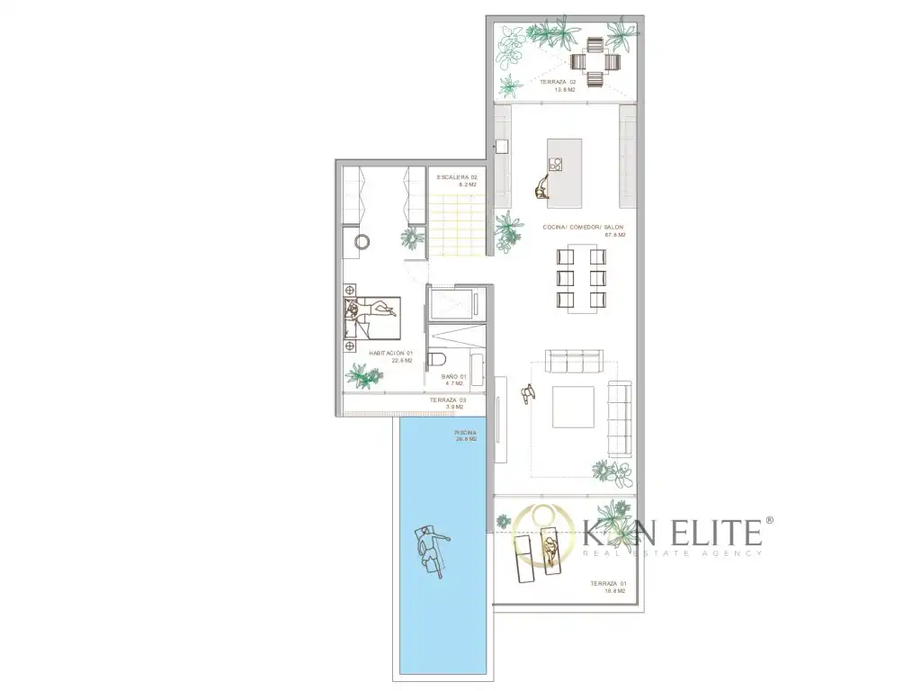 Casa con piscina en venta en Carrer del Mati, imagen 5