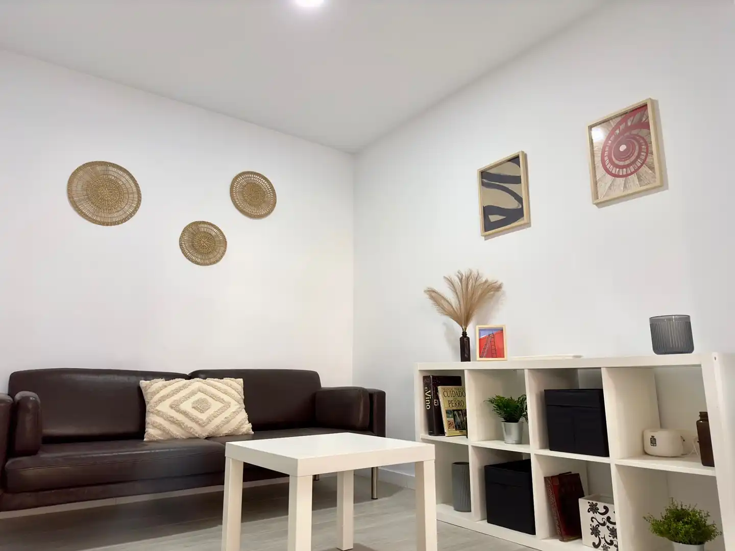 Sala de estar de Apartamento en venta en Málaga con Aire acondicionado, Parquet y Amueblado