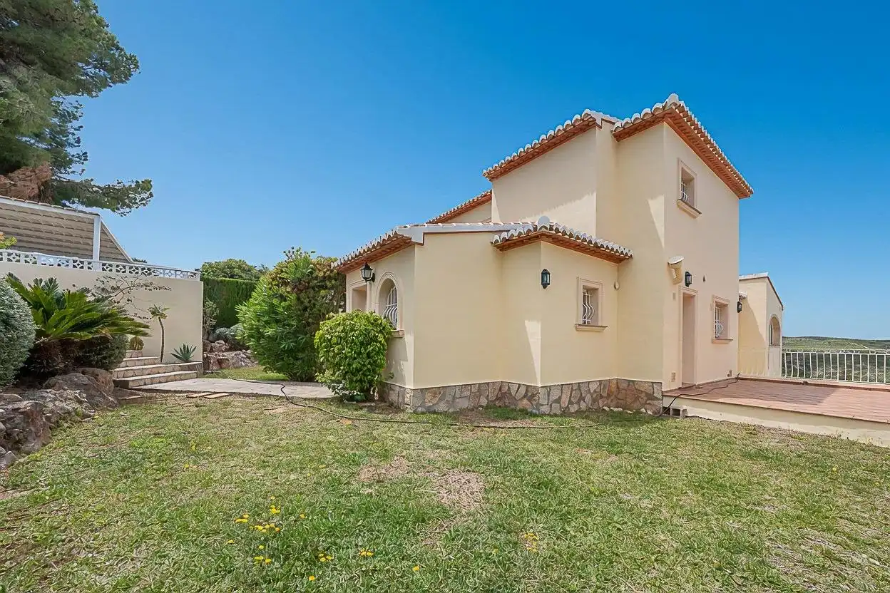 Exterior view of Houses for sale in Jávea / Xàbia  with Air Conditioner, Heating and Private garden