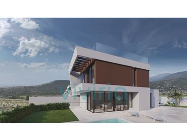 Casa con piscina en venta en Balcón de Finestrat - Terra Marina